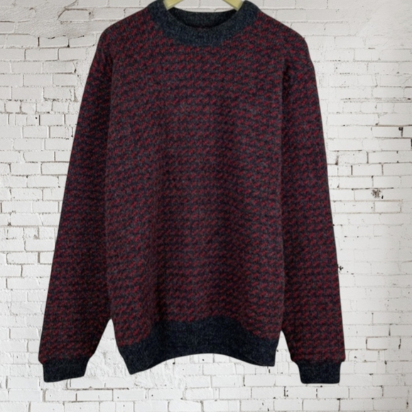 L.L. Bean Other - Vintage LL Bean Norwegian Wool Birdseye Sweater Fisherman Nordic Tall XL